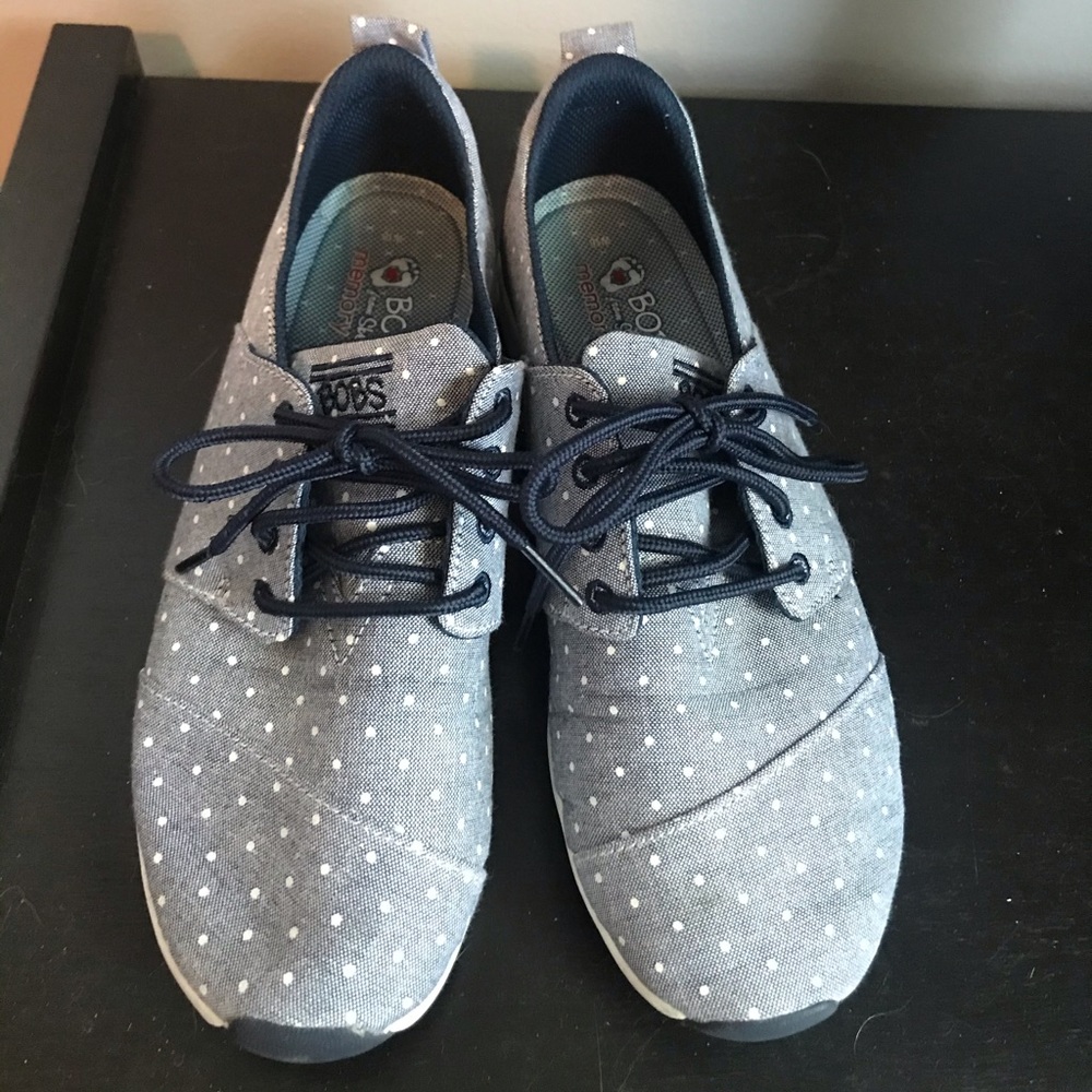 Sketchers BOBS Polka Dot Sneakers